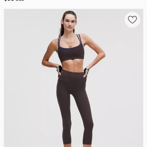 lululemon athletica BLACK Leggings regular waist - Picture 1 of 3
